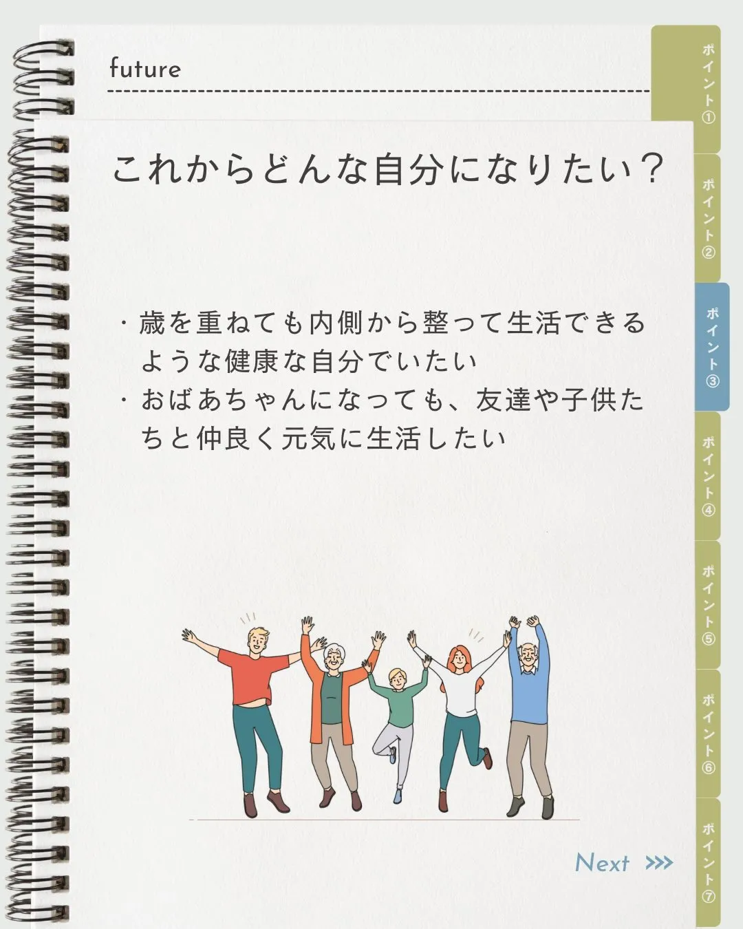 偏頭痛が自分の中心を取り巻いていたお客様。